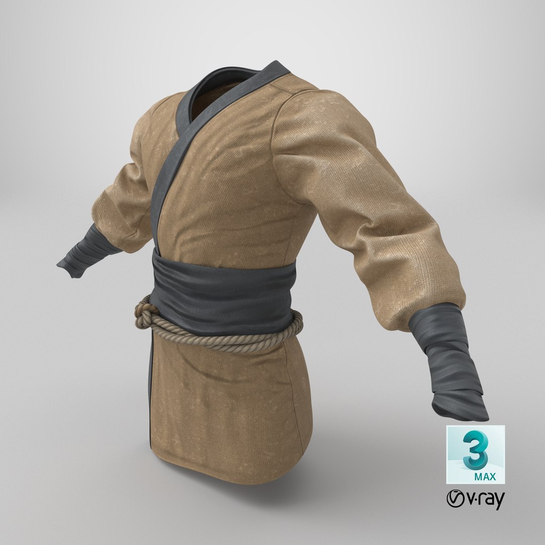 3D Eastern Peasant Robe with Rope Belt Brown model https://p.turbosquid.com/ts-thumb/VI/x8cFmK/XK/stemcell_max_vray_render/png/1777541312/1920x1080/fit_q87/56d63a5d2dc9e4e357262277947771f0687853a4/stemcell_max_vray_render.jpg