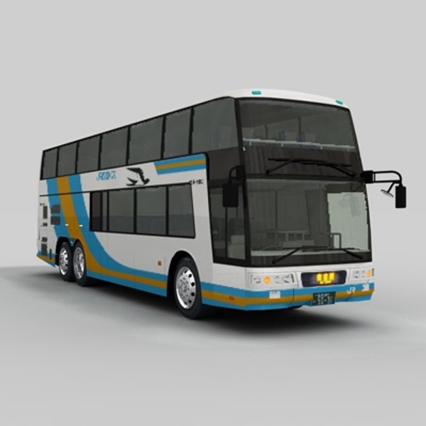 三菱ふそうエアロキング（JR四国バス）3Dモデル - TurboSquid 358378