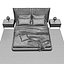 Suite-Cama-modelo 3D-Blender
