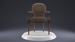 dwg salon chair