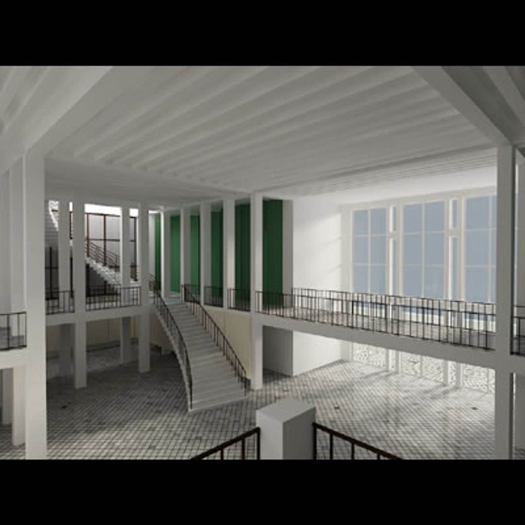 3d Lounge Interior