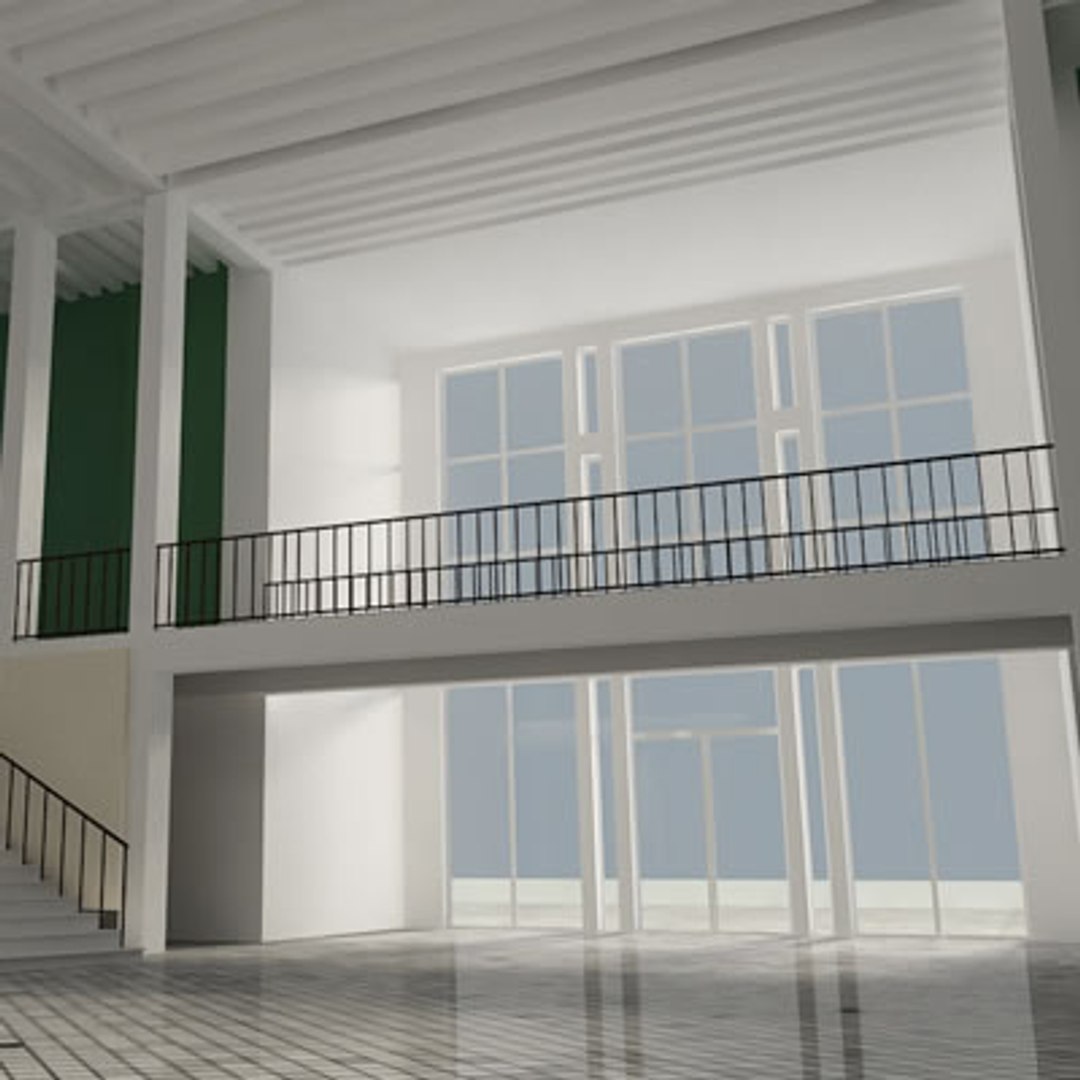3d Lounge Interior