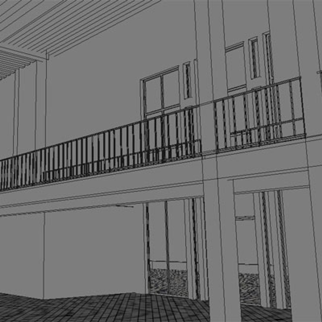 3d Lounge Interior