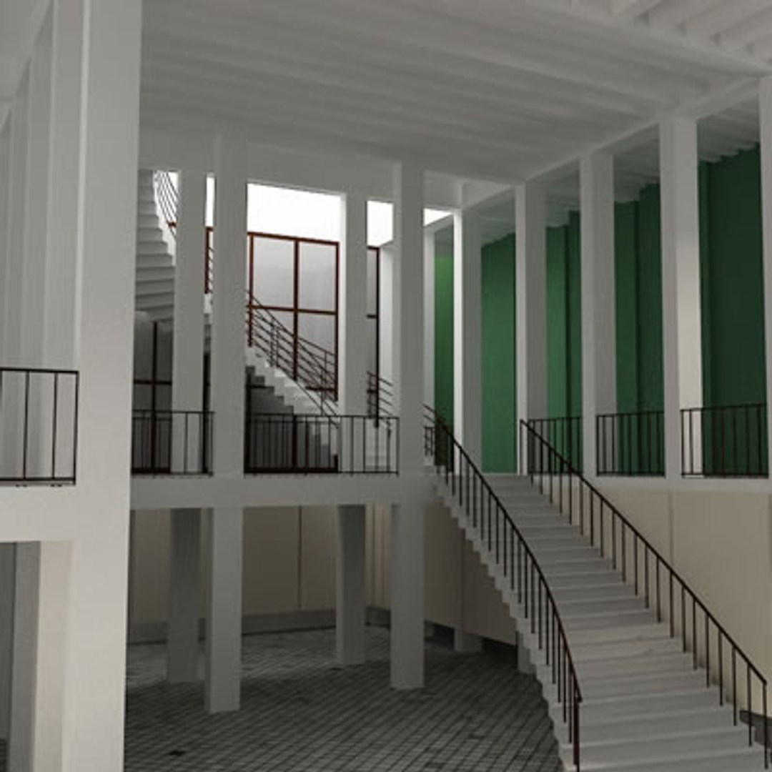3d Lounge Interior