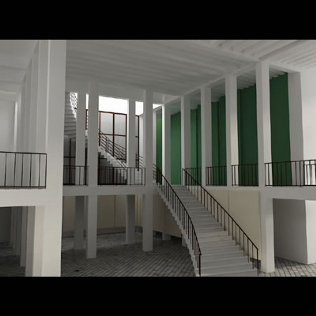 3d Lounge Interior
