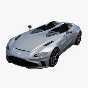 Aston Martin V12 Speedster 2023 3D model