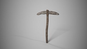 3D Pickaxe model