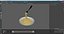 Cooked Spaghetti with Fork