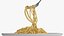 Cooked Spaghetti with Fork