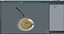 Cooked Spaghetti with Fork