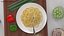 Cooked Spaghetti with Fork