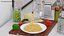 Cooked Spaghetti with Fork