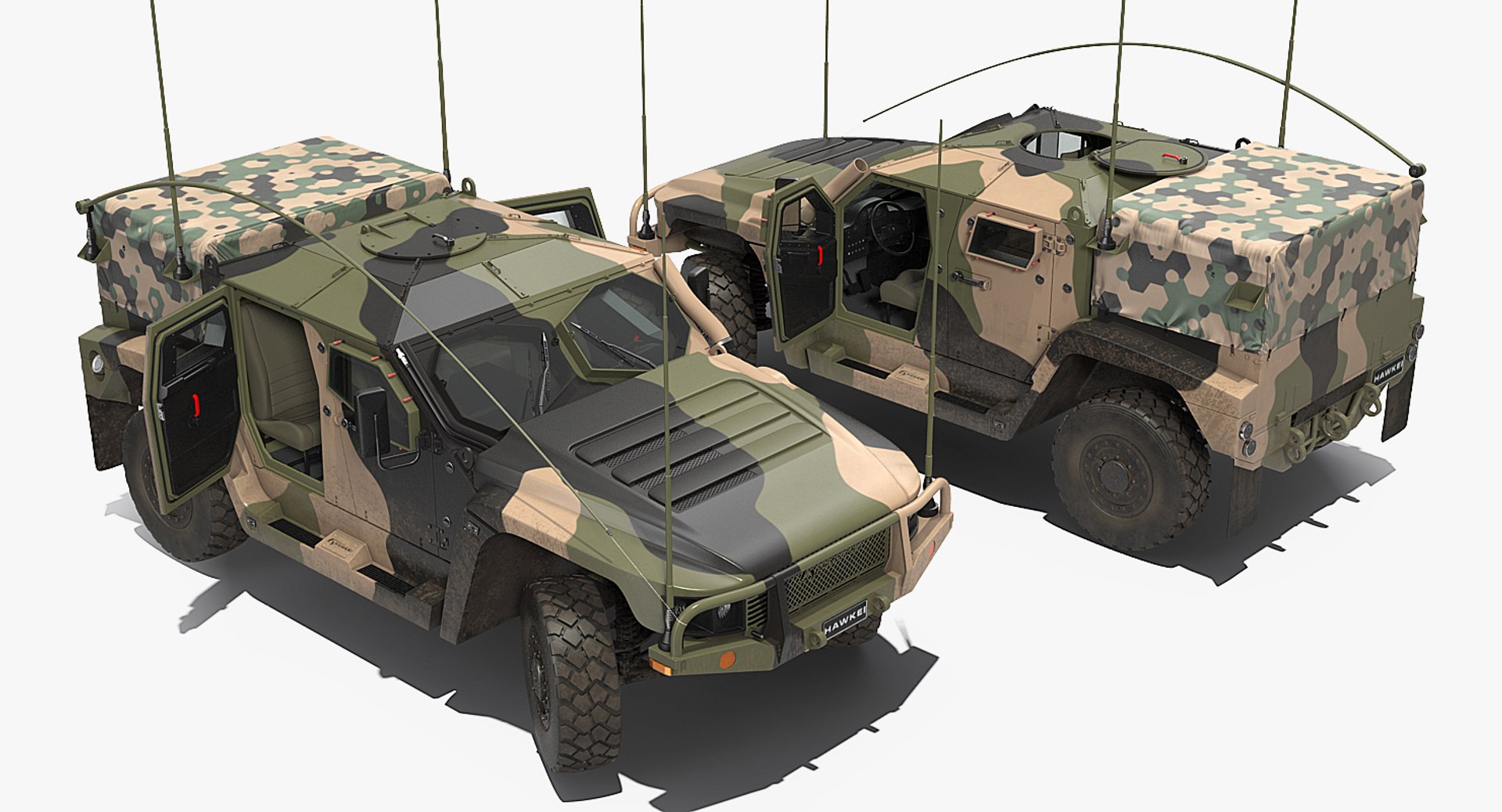 3D Mobility Protected Vehicle Hawkei Model - TurboSquid 1359941