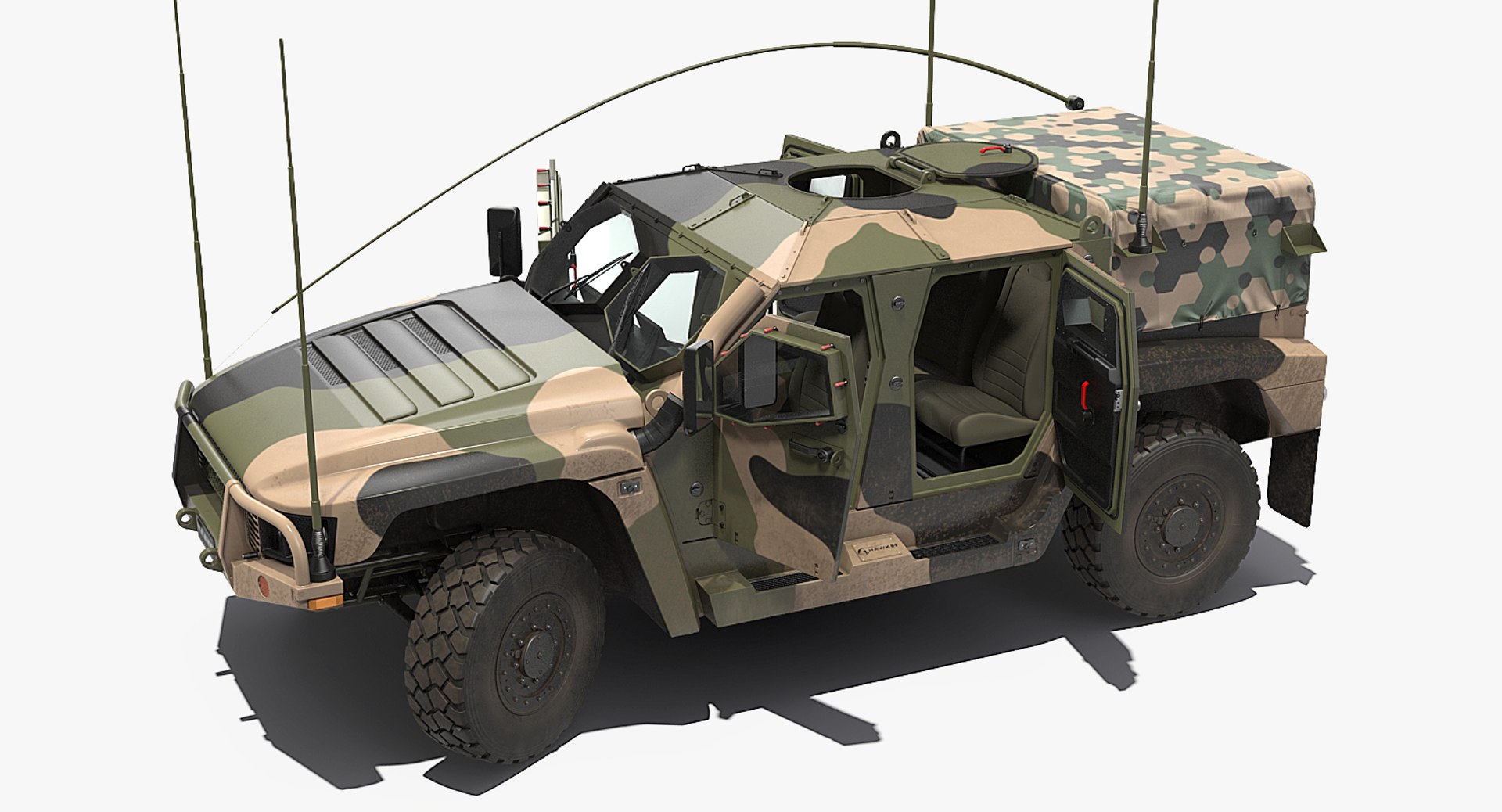 3D Mobility Protected Vehicle Hawkei Model - TurboSquid 1359941