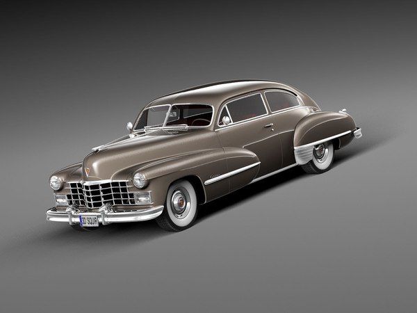 キャデラックシリーズ62 sedanette 19463Dモデル - TurboSquid