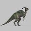 Parasaurolophus 8192 HD - 3d animated model