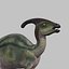 Parasaurolophus 8192 HD - 3d animated model