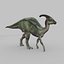 Parasaurolophus 8192 HD - 3d animated model