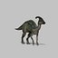 Parasaurolophus 8192 HD - 3d animated model