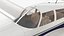 Single Engine Seaplane Piper PA-28 Cherokee 3D model