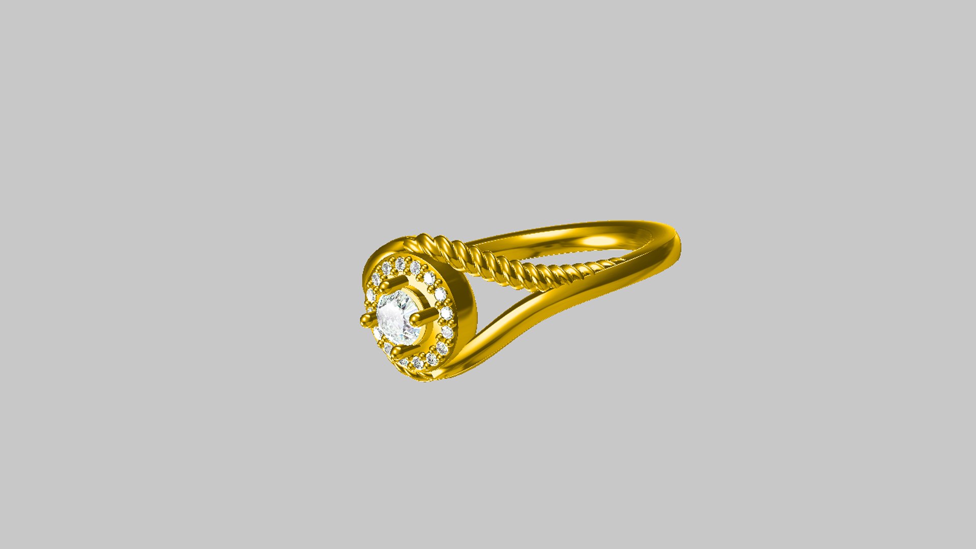 Partial Twisted Ring 3D Model - TurboSquid 2027617