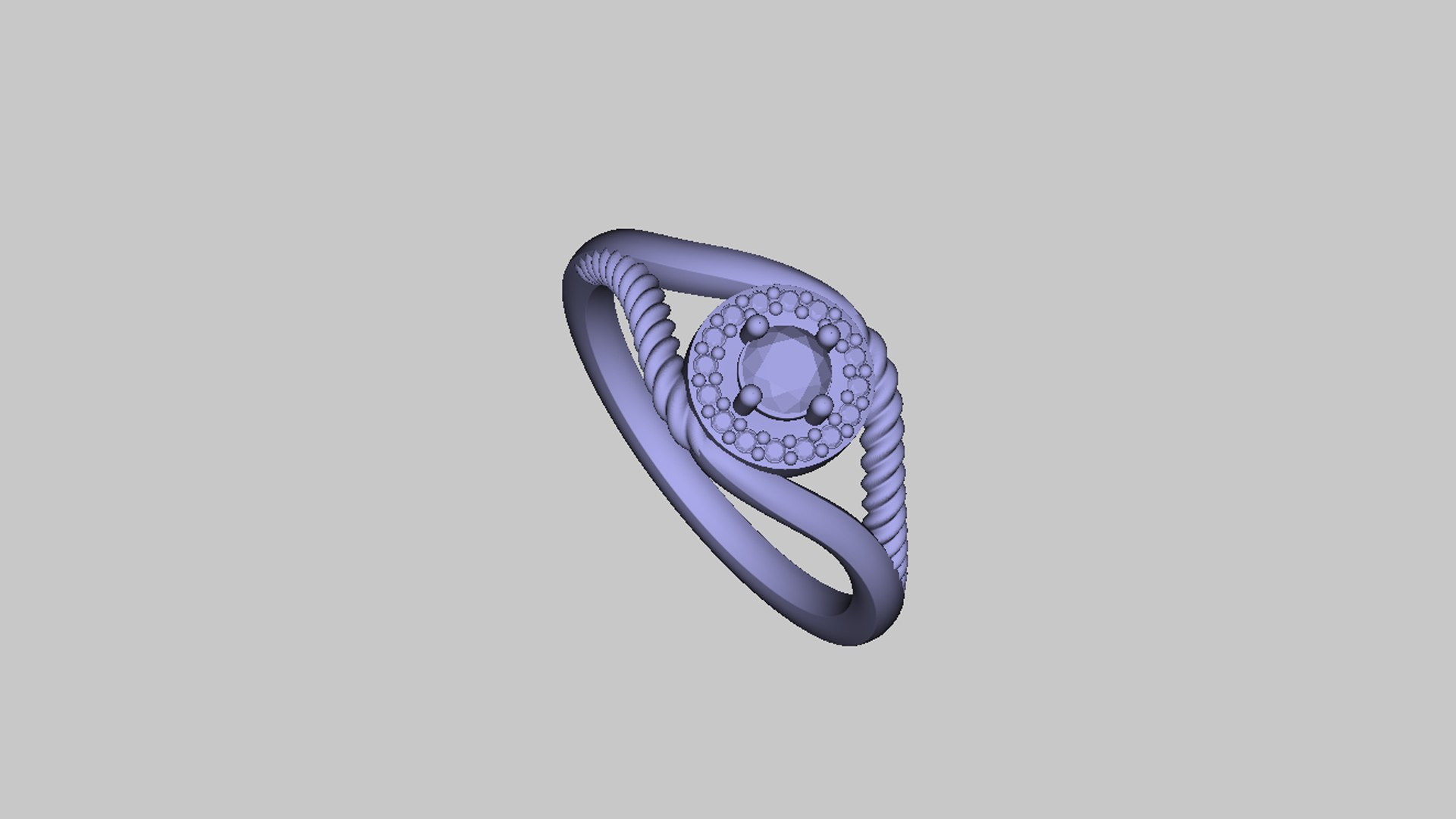 Partial Twisted Ring 3D Model - TurboSquid 2027617