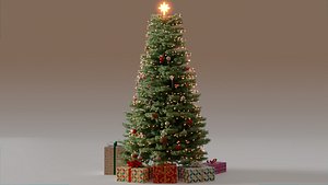 Christmas Tree 3d Model 3D model