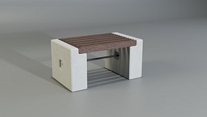 Concrete Bench - Type 3A mid