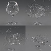 Wineglass Crash Animation