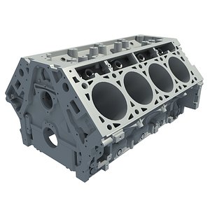 V8 Engine Block