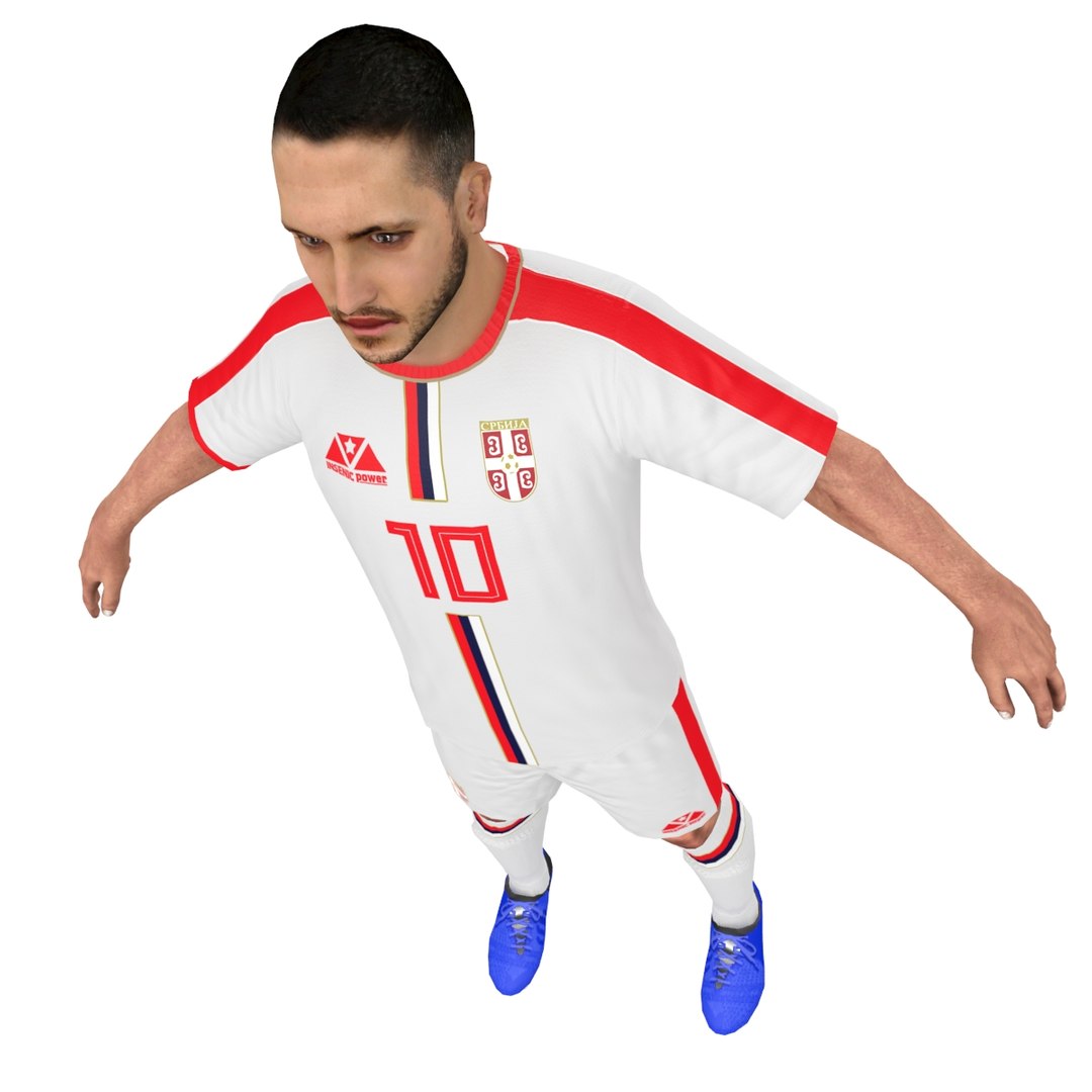 3D Soccer Player 2018 Model - TurboSquid 1287804