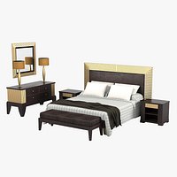 Smania Master Night Tono Bedroom Furniture Set