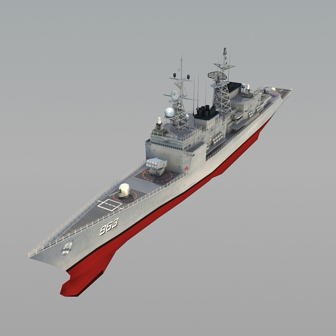 3d Uss Spruance Dd Ddg-963