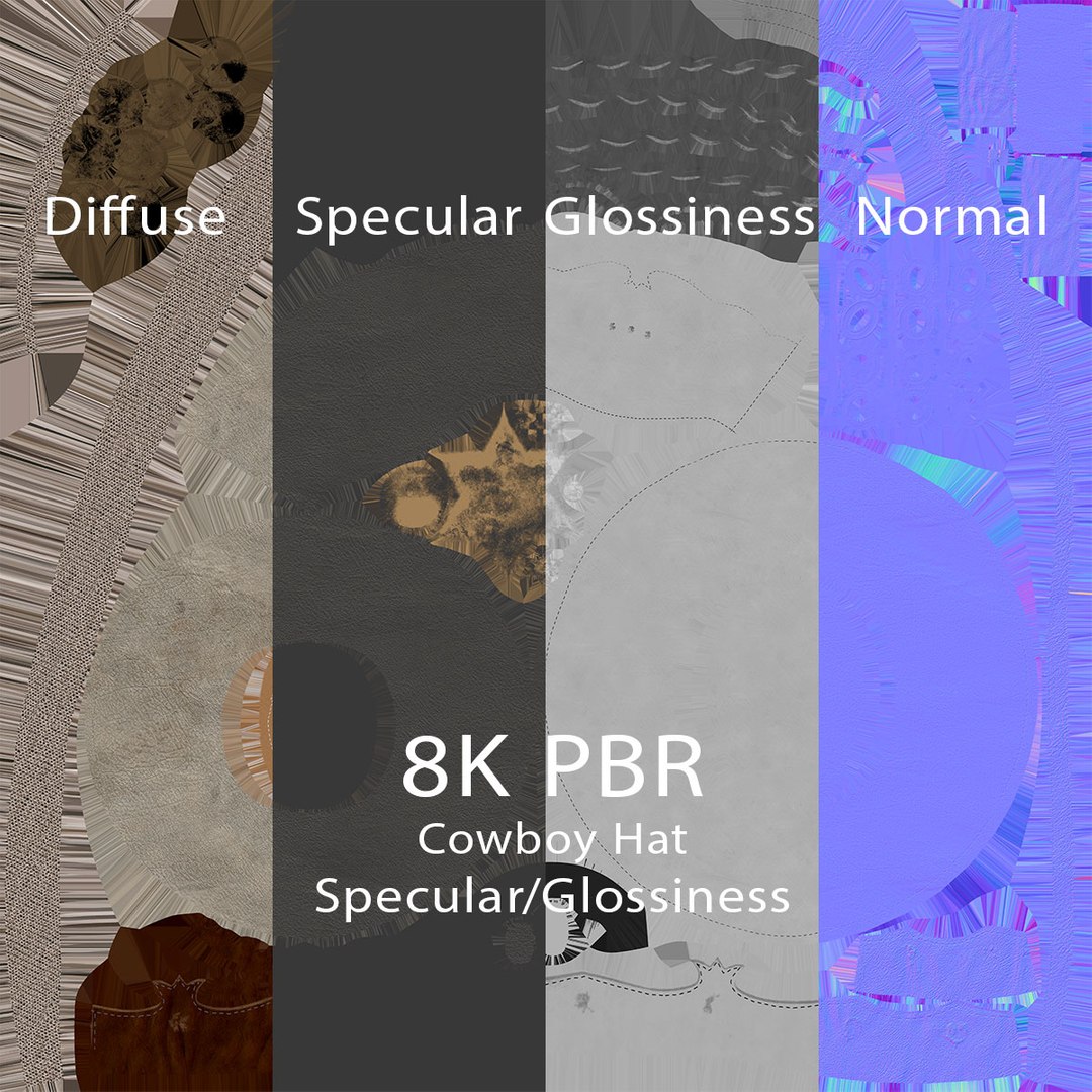 realistic cowboy hat pbr 3D https://p.turbosquid.com/ts-thumb/VJ/elZz4E/OG/cowboyhat04_pbr_1/jpg/1617186137/1920x1080/fit_q87/3a0e2524d0c26987d13eafbf3ff0b923ef29c71b/cowboyhat04_pbr_1.jpg