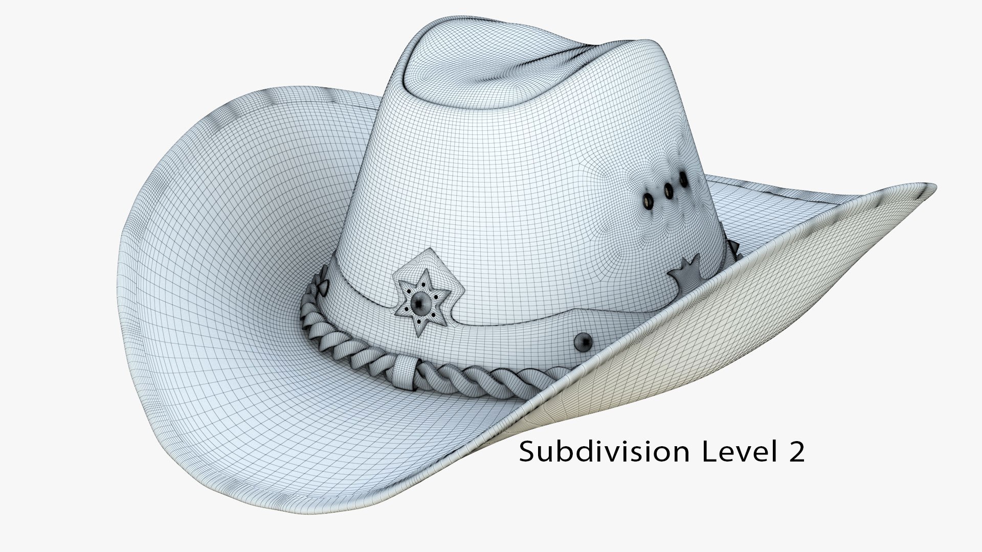 realistic cowboy hat pbr 3D https://p.turbosquid.com/ts-thumb/VJ/elZz4E/PY/cowboyhat04_wire_03/jpg/1617186198/1920x1080/fit_q87/eef850308c6f7b65c053f89b0ca065a8fdf9b8df/cowboyhat04_wire_03.jpg