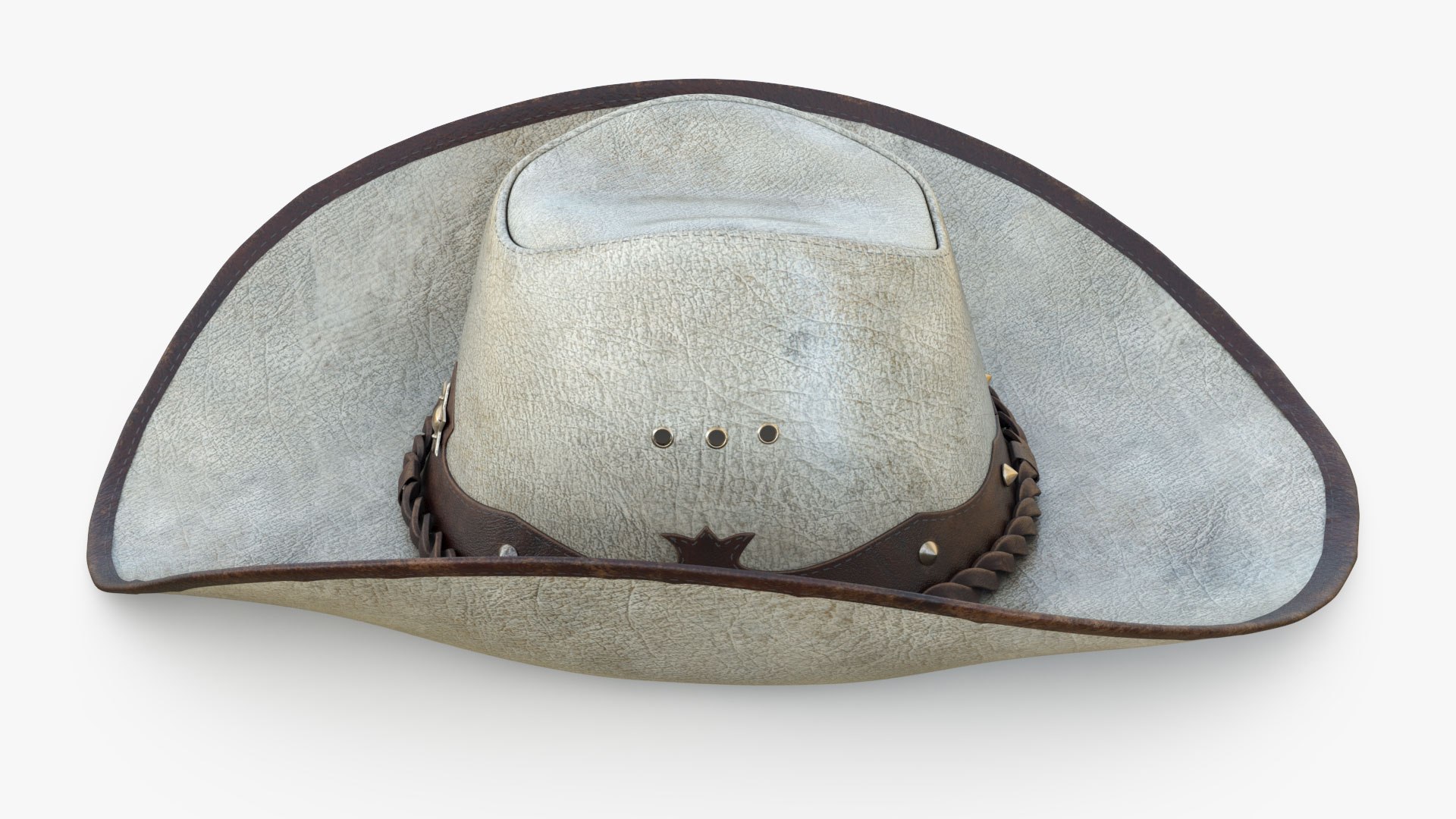realistic cowboy hat pbr 3D https://p.turbosquid.com/ts-thumb/VJ/elZz4E/QC/cowboyhat04_04/jpg/1617186076/1920x1080/fit_q87/11f0ed8fa32a4c3c5b8b8857ceb7ac33e9a92828/cowboyhat04_04.jpg