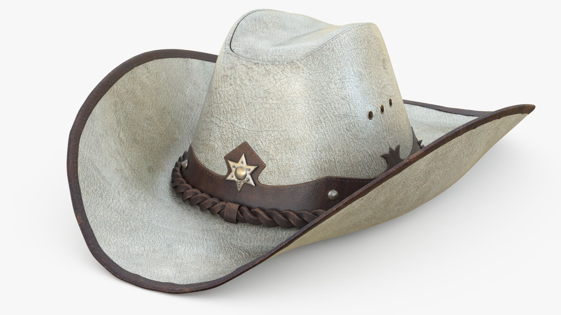 realistic cowboy hat pbr 3D https://p.turbosquid.com/ts-thumb/VJ/elZz4E/YA/cowboyhat04_01/jpg/1617186063/1920x1080/fit_q87/0377c96e09bfe585fb897f5c206b88cab0efdebb/cowboyhat04_01.jpg