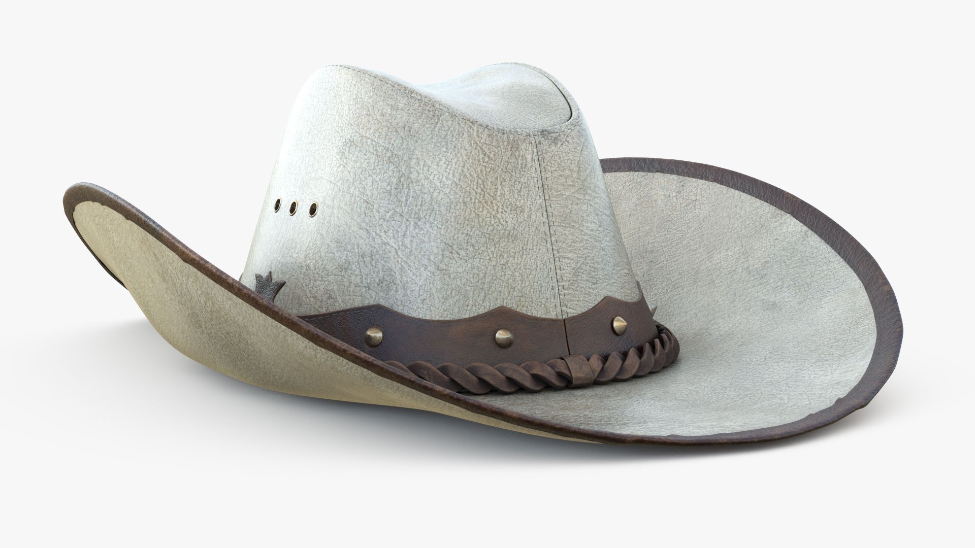 realistic cowboy hat pbr 3D https://p.turbosquid.com/ts-thumb/VJ/elZz4E/lJ/cowboyhat04_05/jpg/1617186062/1920x1080/fit_q87/d78636e1dec781616765d5b8d3a3cfb2b6ffd4b0/cowboyhat04_05.jpg