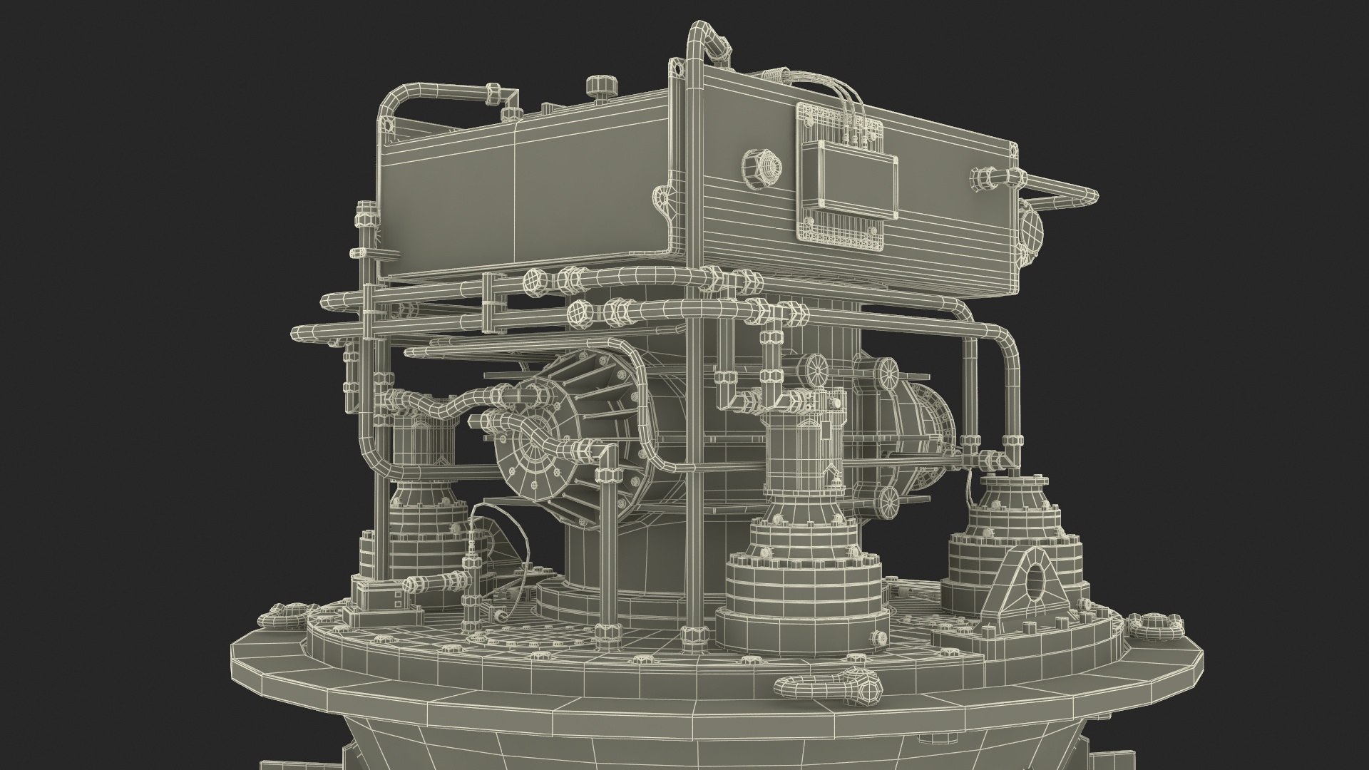 3D Ship Rudder Propeller - TurboSquid 2218479