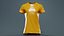 Casual Tshirt 1 Remastered 3D model