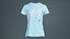 Casual Tshirt 1 Remastered 3D model