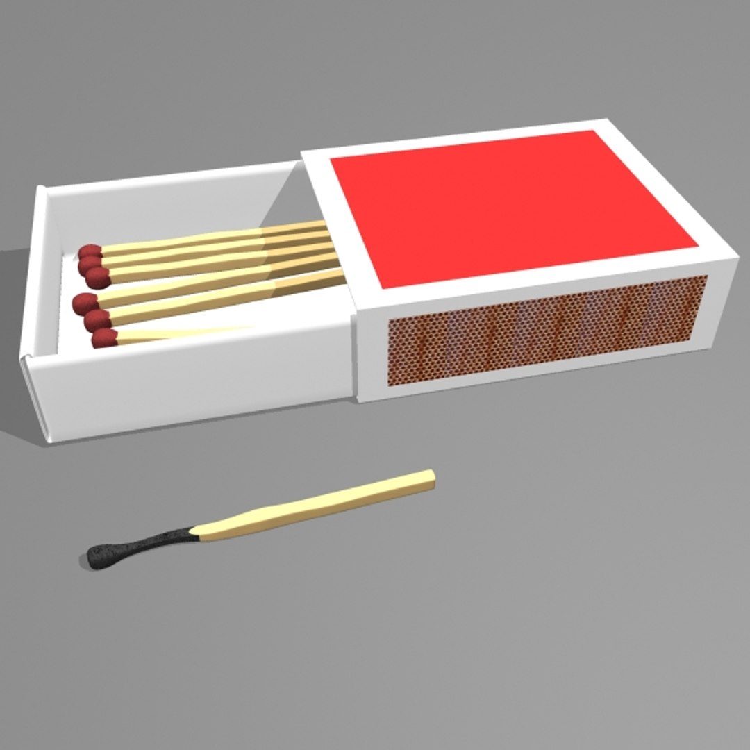 Matchbox Matchstick Model - TurboSquid 1309409