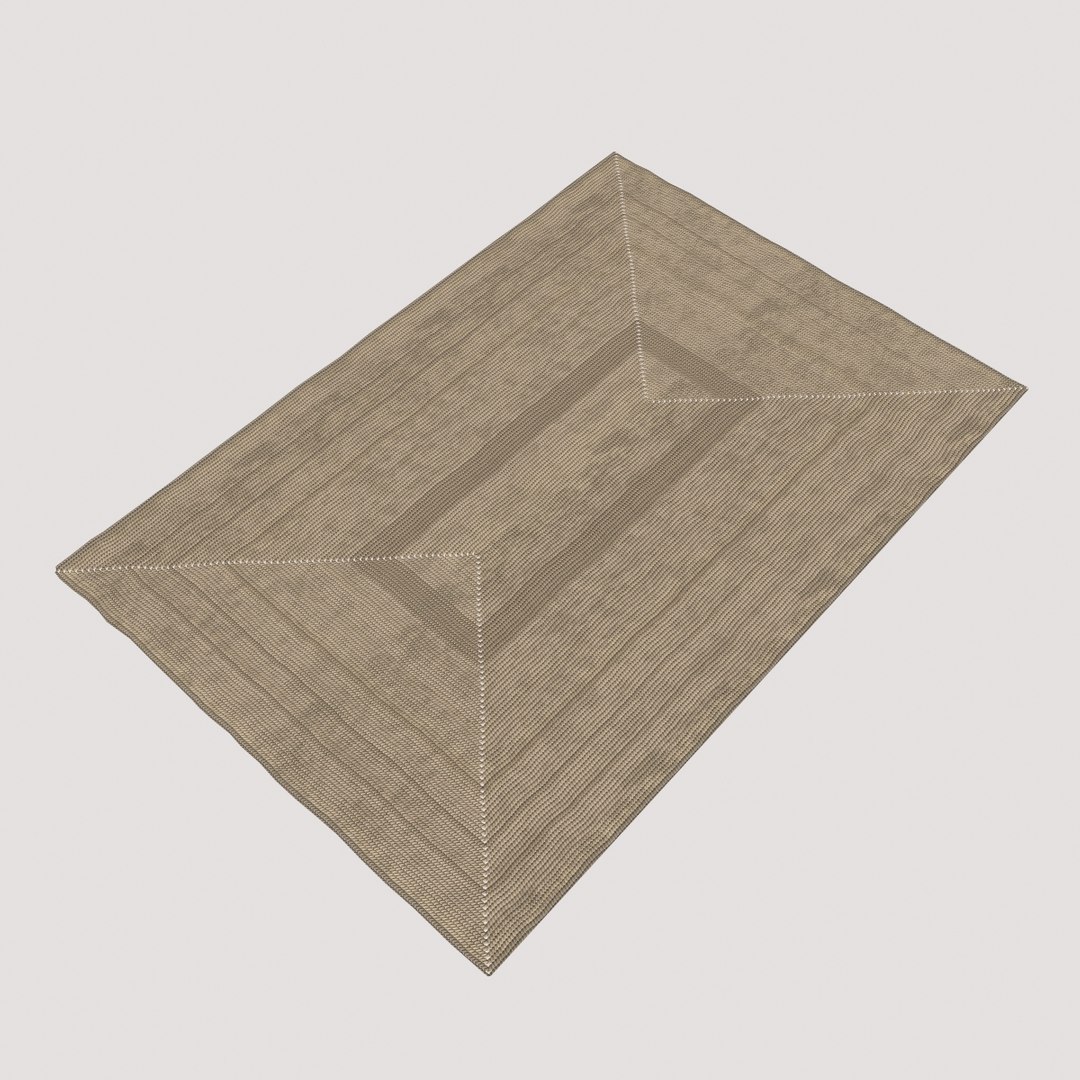 3d Jute Rug