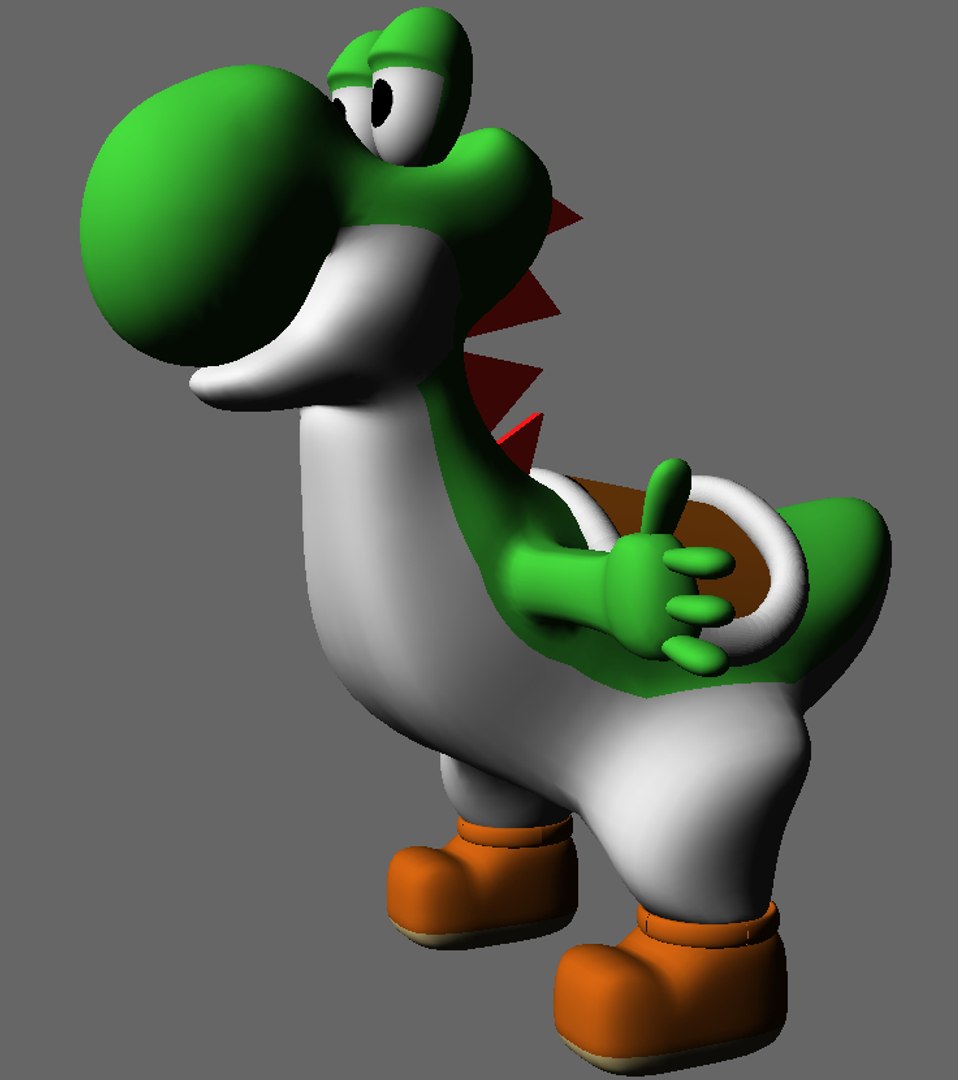 3d Yoshi Model