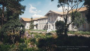 3D YILDIZ PALACE SALE KIOSK