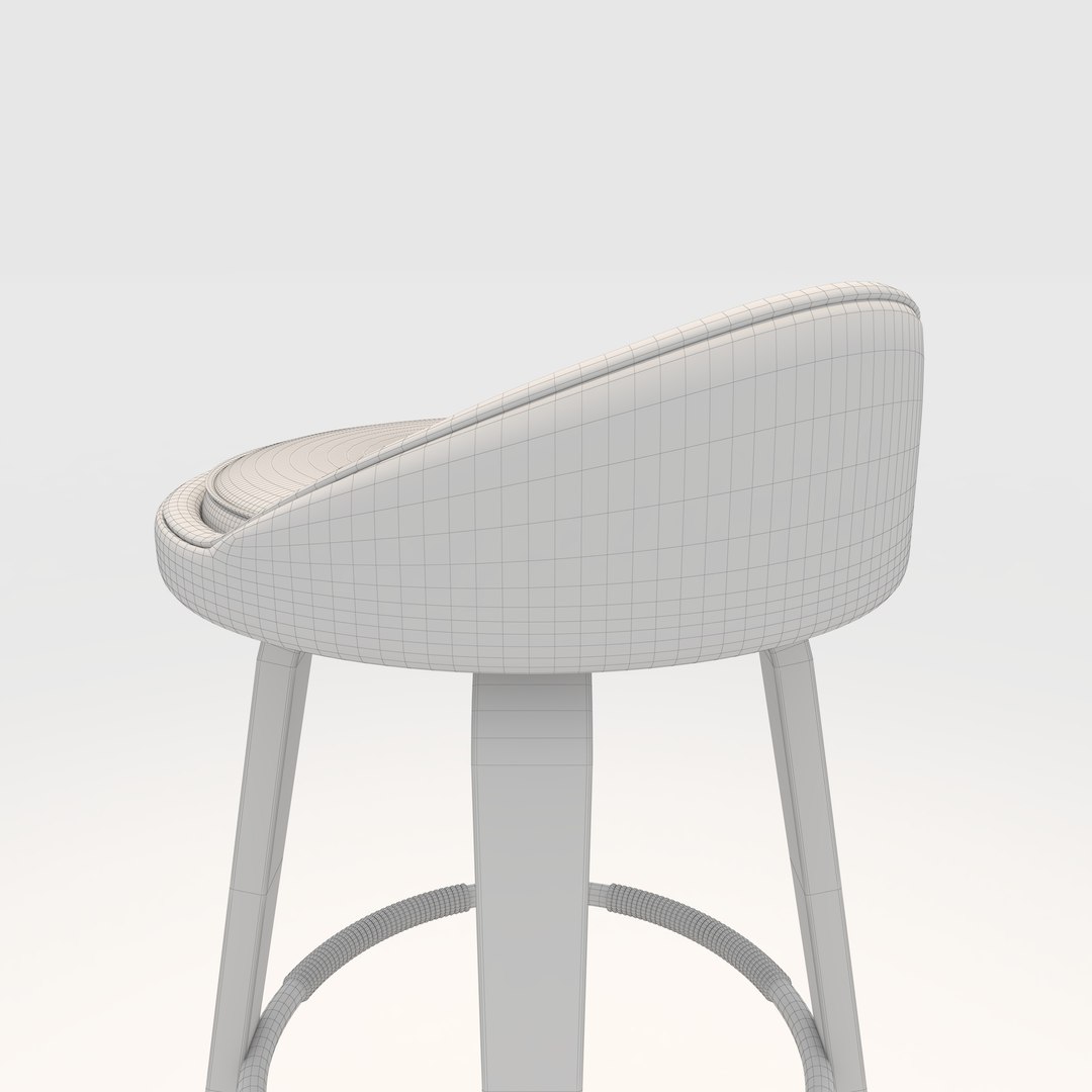 3D Bar Stool 52 Model - TurboSquid 2328232
