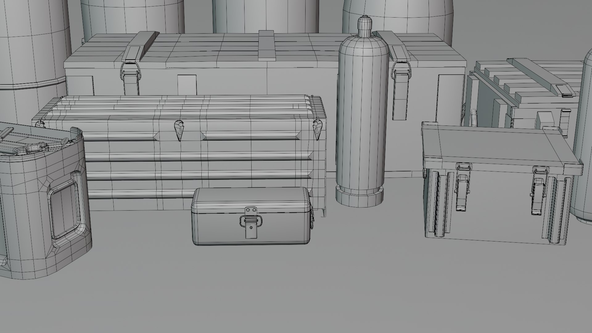 Army Crate Prop Pack 3D model https://p.turbosquid.com/ts-thumb/VJ/vDiqcX/1k/wireframecollection3/png/1669379495/1920x1080/fit_q87/0bb03b102fcdf0d21b04283ffade97bb1eef7492/wireframecollection3.jpg