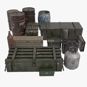Army Crate Prop Pack