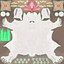 White Hare  Animated Rigged