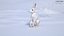 White Hare  Animated Rigged